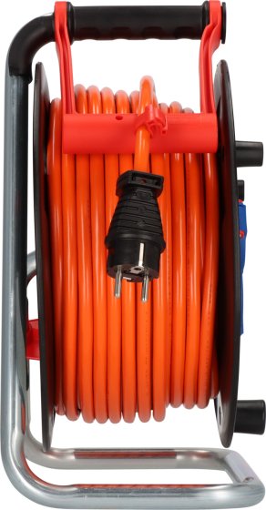 Garant&reg; Kabeltrommel ST 290 IP44 mit Bretec, 3x Typ F, 40m AT-N07V3V3-F 3G1,5 orange - Produktansicht