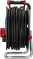 Professional CEE/5 Kabeltrommel ST 300 IP44, Phasenwender, 1xCEE 400V/16A + 2x Typ F, 25m H07RN-F 5G2.5 - Produktansicht