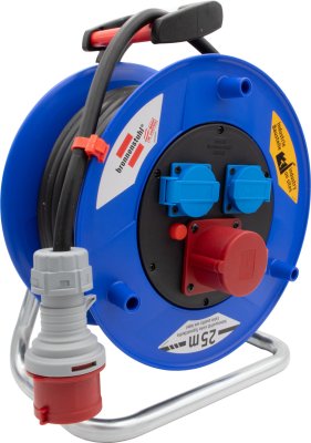 Garant CEE/5 Kabeltrommel ST 320 IP44, 1xCEE 400V/16A, 2x Typ F, 25m H07RN-F 5G2,5