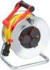 Garant SK 290 Kabeltrommel, 3x Schutzkontakt-Steckdosen 230V/16A, 50m AT-N07V3V3-F 3G1,5 gelb, IP44