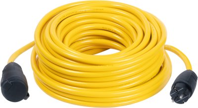Verlängerungsleitung Baustellenkabel  25m AT-N07V3V3-F 3G2,5 gelb