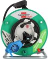 Garant CEE/3 G Camping-Kabeltrommel ST 290 IP44, Winkelkupplung CEE/Typ F, 25m H07RN-F 3G2,5 - Produktansicht