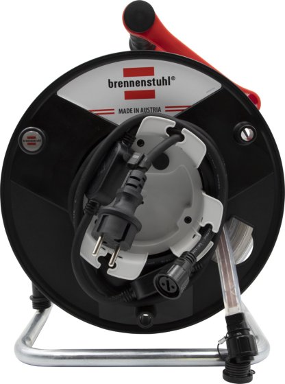 LED-Lichtschlauch BS2540SI S auf Aufbewahrungstrommel, 25m, 4000K, einseitig, 2m H07RN-F 2G1,5 Typ C (IP44) - Produktansicht