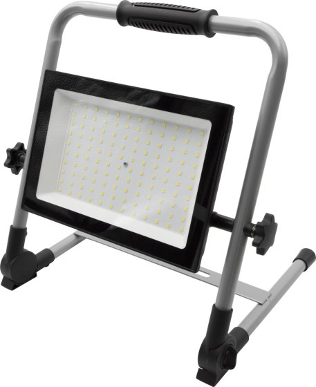 LED Baustrahler  EL 11001 M4K, 100W, 11000lm, IP65, 3m H05RN-F 3G1,0, 4000K - Produktbild