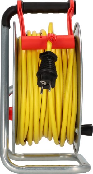 Professional Kabeltrommel SK 290 IP44, 3x Typ F, 40m AT-N07V3V3-F 3G1,5 gelb - Produktansicht