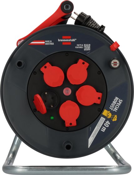 Professional Kabeltrommel ST 320 IP44, 5x Typ F, 40m H07RN-F 3G2,5 - Produktansicht