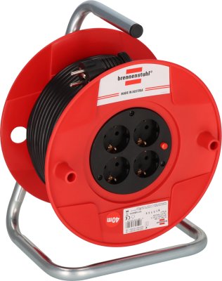 BAT Kabeltrommel ST 260, 4x Typ F, 40m H05VV-F 3G1,5