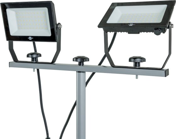 Stativ LED Strahler EL 11000 TD, 11000lm, 2x 50W, 2,5m H05RN-F 3G1,0, IP65 - Produktansicht