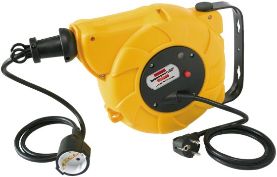Kabeltrommel Automatik IP20 9+2m H05VV-F 3G1,5 - Produktbild