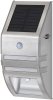 Solar LED-Wand- und Pfostenleuchte SOL WL 02007 IP44 2xLED 30lm Farbe Edelstahl
