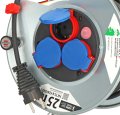 Garant S IP44 Kabeltrommel 25m AT-N05V3V3-F 3G1,5 schwarz - Produktansicht