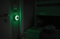 LED-Nachtlicht Color NL 09 RCD mit Dämmerungssensor und Steckdose 9 LED 6lm 3 Farben - Anwendungsbild
