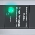 Alu-Office-Line 60.000A &Uuml;berspannungsschutz-Steckdosenleiste mit USB-Ladefunktion 4-fach 1,8m H05VV-F 3G1,5 - Produktansicht