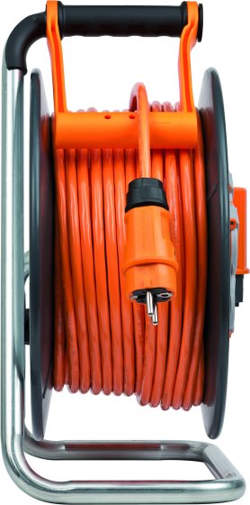 professionalLINE SteelCore Kabeltrommel IP44 40m orange AT-N07V3V3-F 3G1,5 - Produktansicht