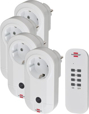 Buy REV Funkschalt-Set Mini 3+1 ws 0085500103 Wireless switch set 4-piece  Indoors 3680 W