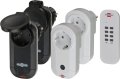Comfort-Line Funkschalt-Set 2x IP20 + 2x IP44 1x 4-Kanal-Handsender, 2x Funk-Schaltempf&auml;nger IP20, 2x Funk-Schaltempf&auml;nger IP44 - Produktbild