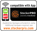 Comfort-Line Funkschalt-Set 2x IP20 + 2x IP44 1x 4-Kanal-Handsender, 2x Funk-Schaltempf&auml;nger IP20, 2x Funk-Schaltempf&auml;nger IP44 - Grafik