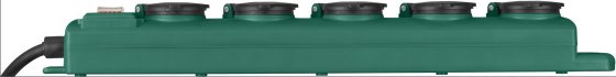 Steckdosenverteiler SL IP54 5-fach 5m H07RN-F 3G1,5 - Produktansicht