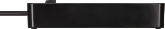Ecolor Steckdosenleiste 4-fach schwarz 1,5m H05VV-F 3G1,5 - Produktansicht