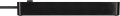 Ecolor Steckdosenleiste 6-fach schwarz 1,5m H05VV-F 3G1,5 - Produktansicht