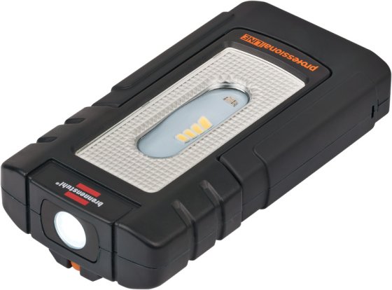 professionalLINE Akku LED-Handleuchte HL 2-00 200lm, 4+1 SMD LED, Spot 80lm - Produktansicht