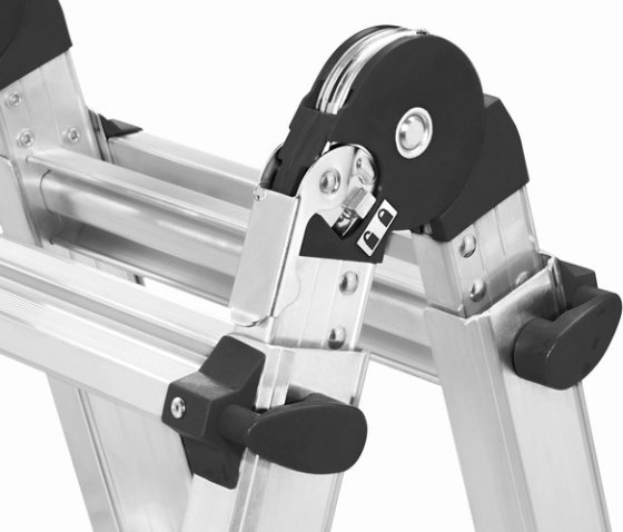 Multifunktions-Teleskopleiter Aluminium 4x4 - Produktansicht