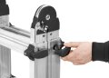 Multifunktions-Teleskopleiter Aluminium 4x4 - Produktansicht