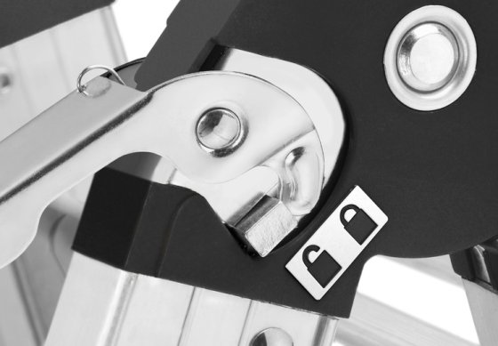 Multifunktions-Teleskopleiter Aluminium 4x4 - Produktansicht