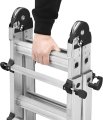 Multifunktions-Teleskopleiter Aluminium 4x4 - Produktansicht