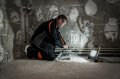 Mobiler LED Strahler JARO 3000 M, 2930lm, 30W, IP65, 3m H07RN-F 3G1,0 - Anwendungsbild