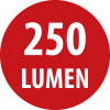 LuxPremium Akku-LED-Kopflampe KL 250AF, IP44, 250lm