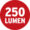 LuxPremium Akku-LED-Kopflampe KL 250AF, IP44, 250lm