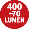 Akku LED Handleuchte SANSA 400 A, 400lm