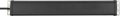 Premium-Web-Line V3 Internet-Steckdosenleiste 19" mit ÜSS 2-fach schwarz 3m H05VV-F3G1,5 - Produktansicht