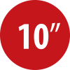 Alu-Line 10" Steckdosenleiste für Schaltschränke 4-fach 2m H05VV-F3G1,5 silber/schwarz