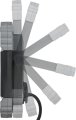 Mobiler Bluetooth LED Strahler TORAN 5000 MB mit Lichtsteuerungs-APP, IP54, 5000lm, 46W, 5m H07RN-F 3G1,5 - Produktansicht