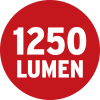 LuxPremium Akku-Fokus-LED-Taschenlampe TL 1200 AF, IP67, CREE-LED, 1250lm