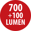 LED Akku Handleuchte HL 700 A, IP54, 700+100lm