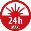 LED Akku-Handleuchte HL 1000 A, IP54, 1000+200lm