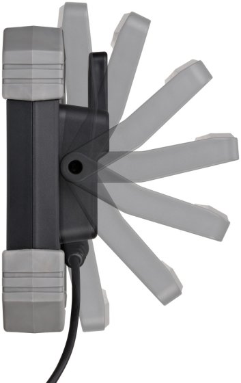 Mobiler LED Strahler DINORA 8000 IP65, 8000lm, 5m H07RN-F 2x1,0 - Produktansicht