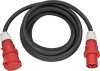 CEE Verlängerungskabel (Gummi), CEE-Kupplung und CEE-Stecker 400V/63A, Kabel 20m H07RN-F 5G16,0 schwarz