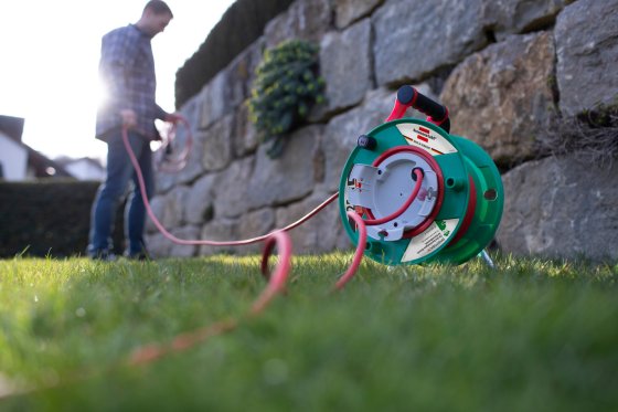 Garant&reg; G IP44 Gartenkabeltrommel&nbsp;23+2m&nbsp;H05VV-F3G1.5&nbsp; - Anwendungsbild