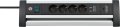 Alu-Office-Line Steckdosenleiste mit USB C Power Delivery USB-Ladefunktion 4-fach 1,8m H05VV-F 3G1,5 - Produktbild