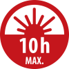 LED Akku Handleuchte HL 500 A 500+120lm