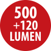 LED Akku Handleuchte HL 500 A 500+120lm