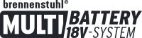 Brennenstuhl Adapter für LED Baustrahler im Brennenstuhl Multi Battery 18V System für die Nutzung von Milwaukee/Dewalt Akkus