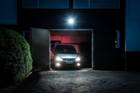 LED Strahler JARO 7050 7100lm, 80W, IP65 - Anwendungsbild