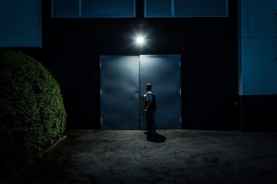 LED Strahler JARO 7050 7100lm, 80W, IP65 - Anwendungsbild