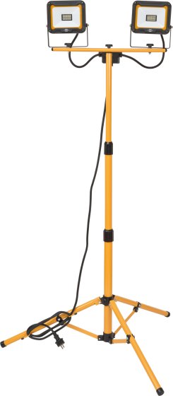 Doppel Stativ LED Strahler JARO 4050 T 2x1950lm, 39W, IP65, 2,5m H07RN-F3G1.0 - Produktbild