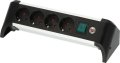 Alu-Office-Line Steckdosenleiste 4-fach 1,8m H05VV-F 3G1,5 - Produktansicht